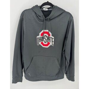 Ohio State Nike Therma-Fit Gray Hoodie Sweatshirt Mens Medium